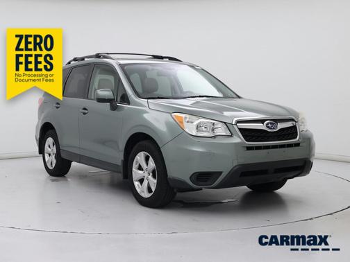 Green 2015 Subaru Forester 2.5I Premium