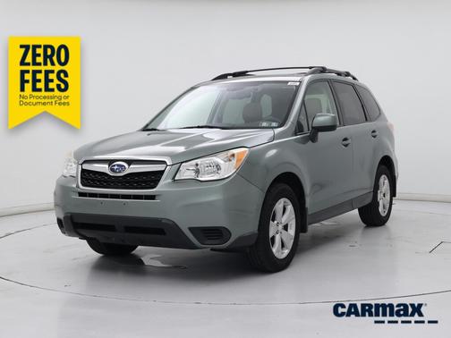 Green 2015 Subaru Forester 2.5I Premium