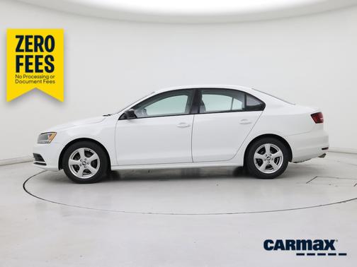 White 2016 Volkswagen Jetta S
