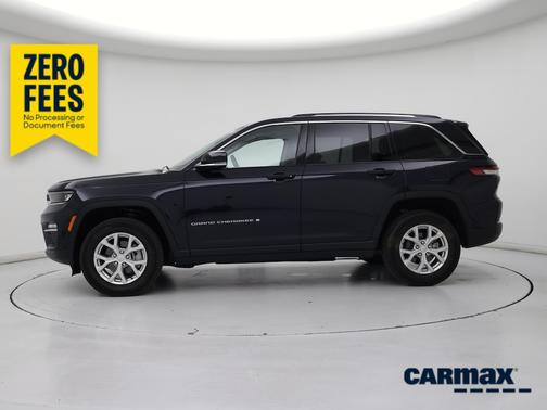 Blue 2023 Jeep Grand Cherokee Limited