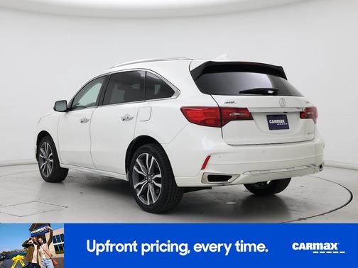 White 2019 Acura MDX Advance