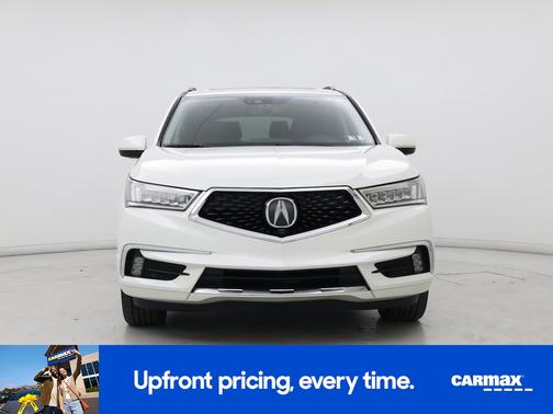 White 2019 Acura MDX Advance