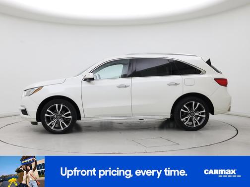 White 2019 Acura MDX Advance