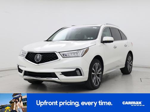White 2019 Acura MDX Advance