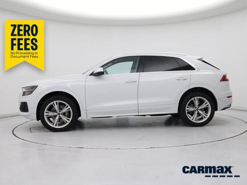 White 2023 Audi Q8 Premium Plus