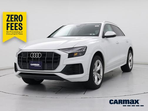 White 2023 Audi Q8 Premium Plus