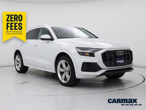 White 2023 Audi Q8 Premium Plus