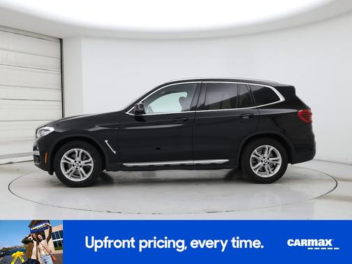 Black 2020 BMW X3 XDrive30i