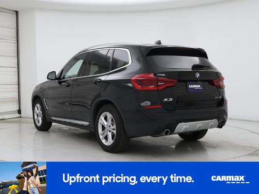 Black 2020 BMW X3 XDrive30i