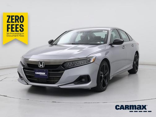 Silver 2022 Honda Accord Sport SE