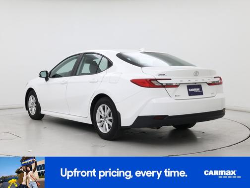 White 2025 Toyota Camry LE