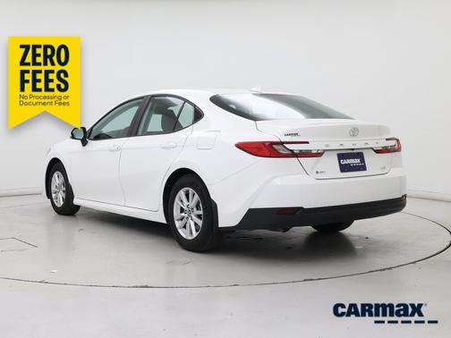 White 2025 Toyota Camry LE