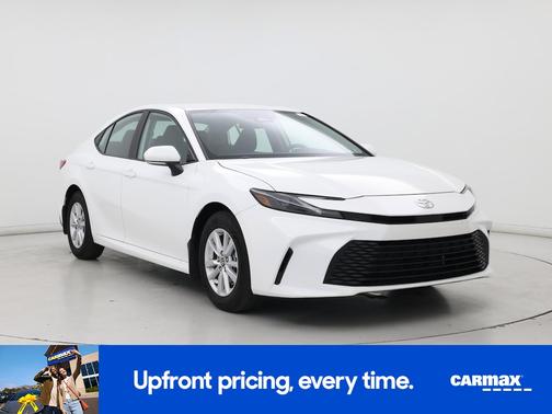 White 2025 Toyota Camry LE