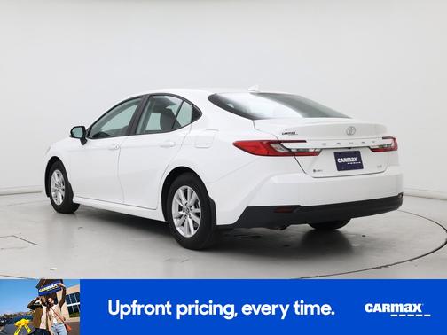 White 2025 Toyota Camry LE