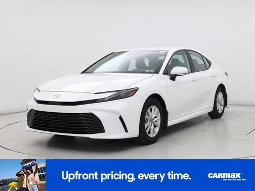 White 2025 Toyota Camry LE