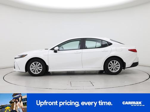 White 2025 Toyota Camry LE
