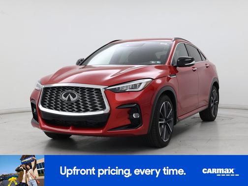 Red 2025 INFINITI QX55 Sensory