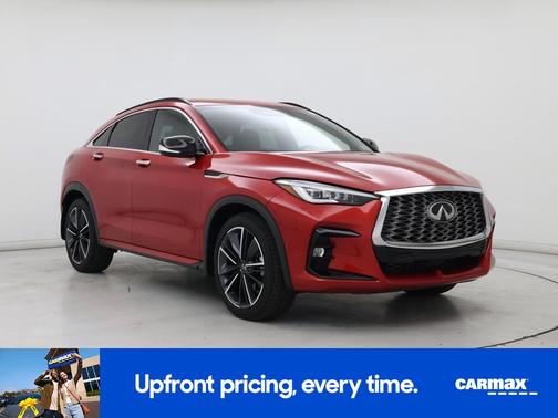 Red 2025 INFINITI QX55 Sensory