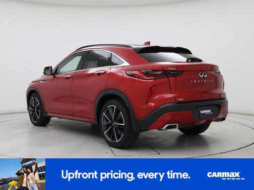 Red 2025 INFINITI QX55 Sensory