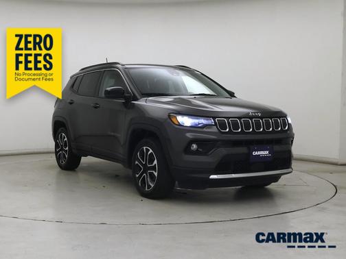 Gray 2022 Jeep Compass Limited