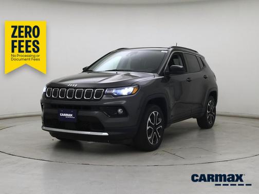 Gray 2022 Jeep Compass Limited