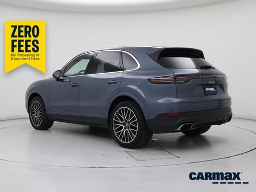 Blue 2020 Porsche Cayenne