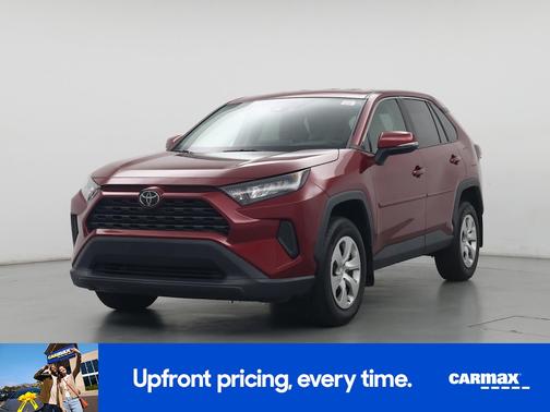 Red 2022 Toyota RAV4 LE