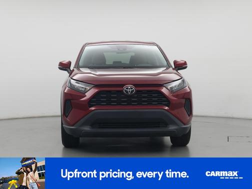 Red 2022 Toyota RAV4 LE