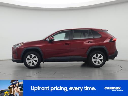 Red 2022 Toyota RAV4 LE