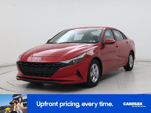 Red 2021 Hyundai ELANTRA SE