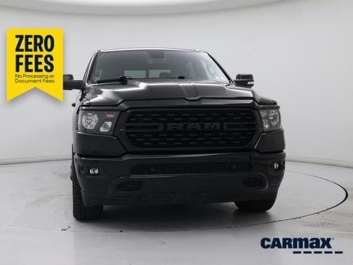 Black 2022 RAM 1500 Bighorn