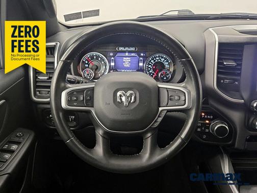 Black 2022 RAM 1500 Bighorn