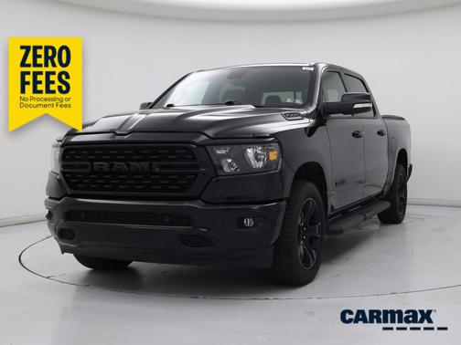 Black 2022 RAM 1500 Bighorn