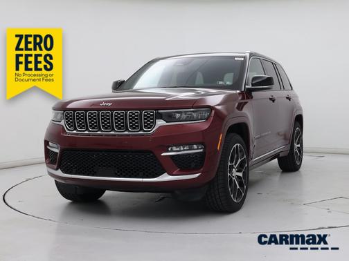 Red 2023 Jeep Grand Cherokee Summit Reserve
