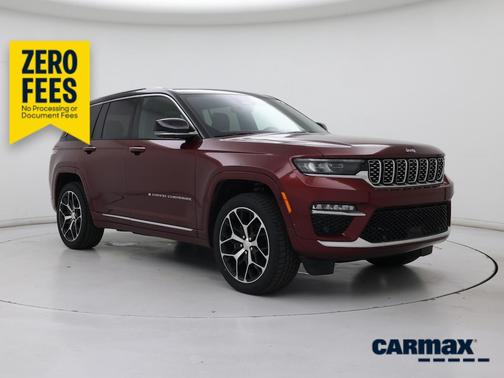 Red 2023 Jeep Grand Cherokee Summit Reserve