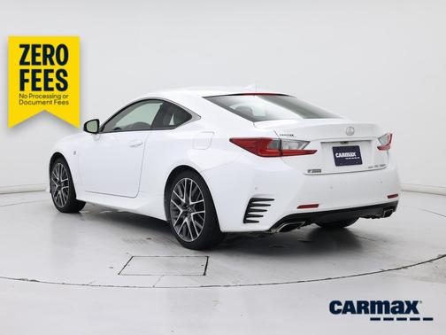 White 2017 Lexus RC 350 F-Sport