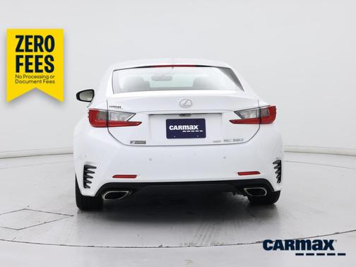 White 2017 Lexus RC 350 F-Sport