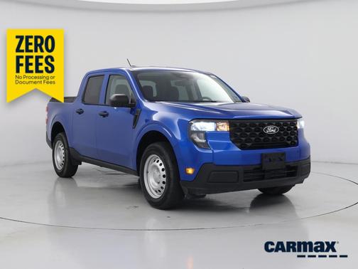 Blue 2025 Ford Maverick XL