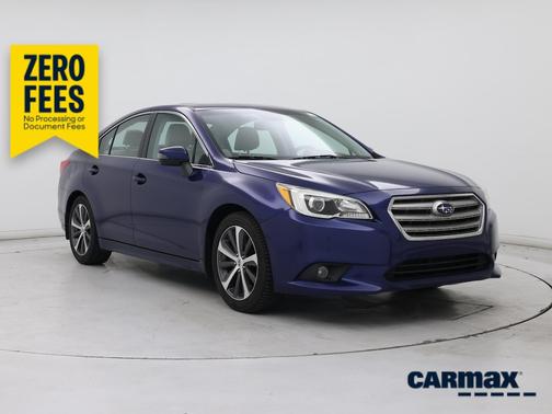 Blue 2015 Subaru Legacy Limited
