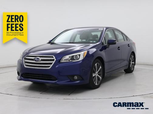 Blue 2015 Subaru Legacy Limited
