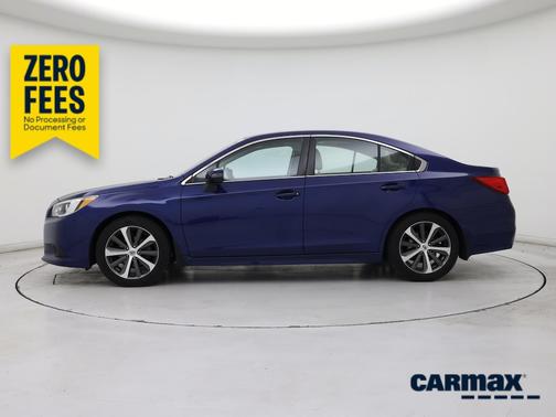 Blue 2015 Subaru Legacy Limited