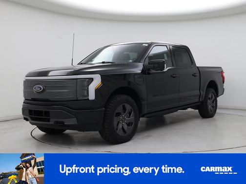 Black 2023 Ford F-150 Lightning Lariat