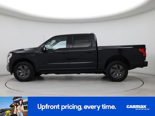 Black 2023 Ford F-150 Lightning Lariat