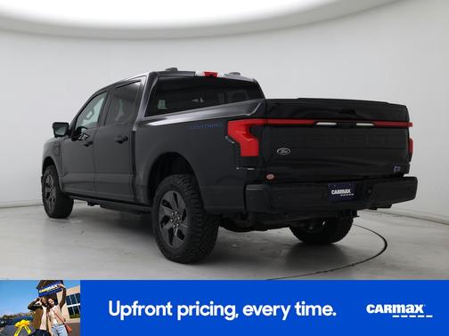 Black 2023 Ford F-150 Lightning Lariat