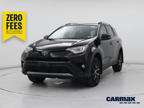 Black 2018 Toyota RAV4 SE