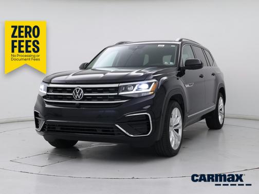 Black 2022 Volkswagen Atlas SEL Premium R-Line