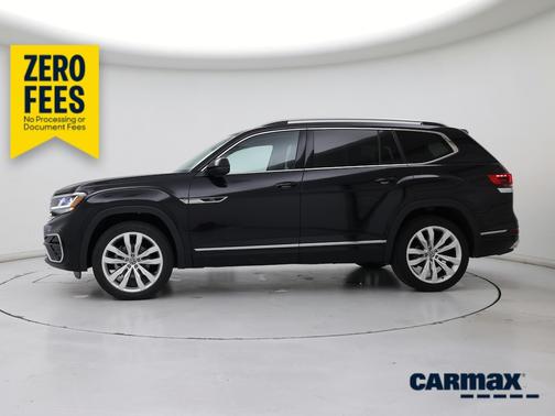 Black 2022 Volkswagen Atlas SEL Premium R-Line