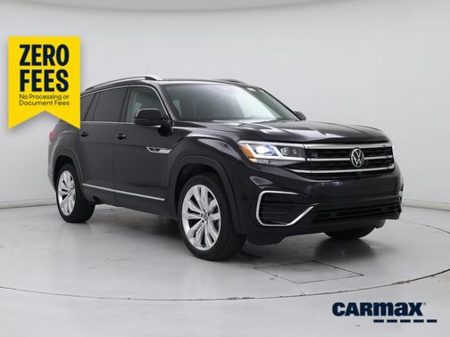 Black 2022 Volkswagen Atlas SEL Premium R-Line