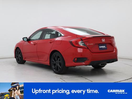 Red 2021 Honda Civic Sport