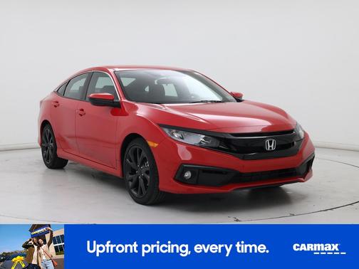 Red 2021 Honda Civic Sport